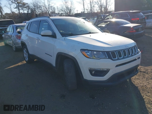 2021 Jeep Compass Altitude with VIN 3C4NJCBB7MT567415, listed as a IAAI auction lot 41316511 with 120,873 mi miles. Bid and sale history available at carsss.com. Image 1.