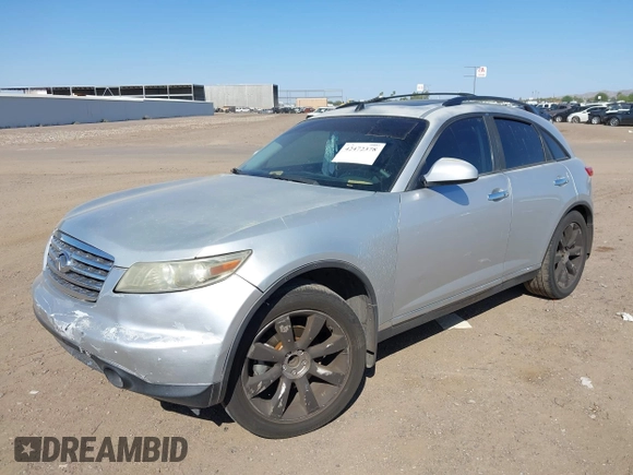 2006 Infiniti FX with VIN JNRAS08U26X102387, listed as a IAAI auction lot 42472378 with 216,266 mi miles and . Bid and sale history available at DreamBid. Image 2.