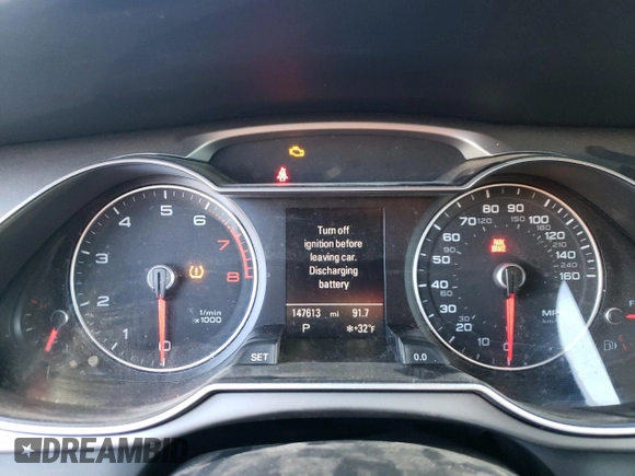 2013 Audi allroad Premium Plus with VIN WA1UFAFLXDA211756, listed as a Copart auction lot 43467955 with 147,613 mi miles and Salvage Title. Bid and sale history available at carsss.com. Image 9.