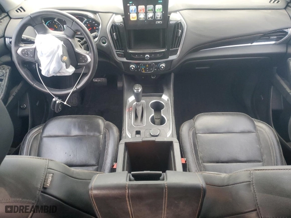 2019 Chevrolet Traverse RS with VIN 1GNERJKW7KJ300500, listed as a Copart auction lot 84879774 with 77,176 mi miles and Salvage Title. Bid and sale history available at carsss.com. Image 8.