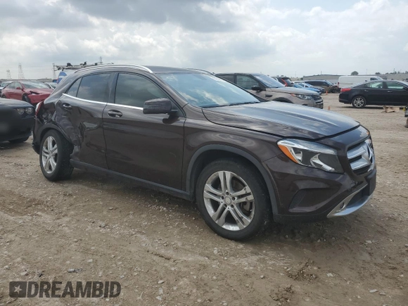 2015 Mercedes-Benz GLA 250 z VIN WDCTG4EB2FJ113312, wystawiony jako Copart lot #54522535 z przebiegiem 67 298 mil mil oraz Szkoda całkowita • Salvage title. Historia ofert i sprzedaży dostępna na DreamBid. Obrazek 4.