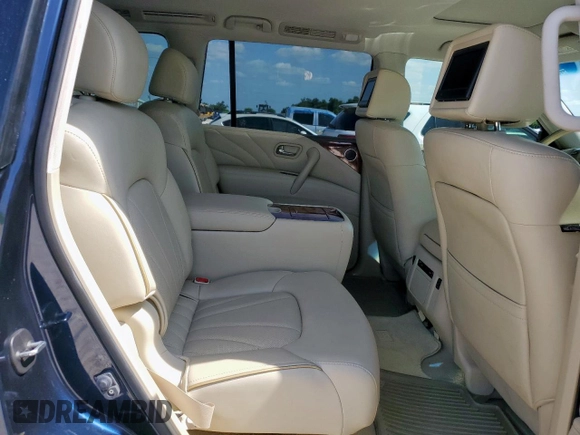 2015 Infiniti QX80 z VIN JN8AZ2NE5F9087834, wystawiony jako Copart lot #60919505 z przebiegiem 42 526 mil mil oraz Szkoda całkowita • Salvage title. Historia ofert i sprzedaży dostępna na DreamBid. Obrazek 11.