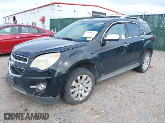 2010 Chevrolet Equinox LTZ with VIN 2CNFLGEY4A6214163, listed as a IAAI auction lot 42122999 with Not Provided miles and . Bid and sale history available at DreamBid. Image 2.