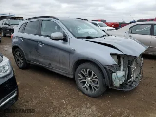 2017 Mitsubishi Outlander Sport SEL 2.4 with VIN JA4AR4AWXHZ025848, listed as a Copart auction lot 48396745 with 53,843 mi miles and Salvage Title. Bid and sale history available at carsss.com. Image 4.