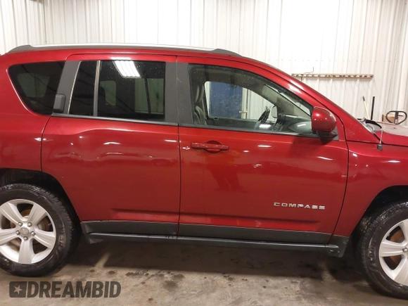 2016 Jeep Compass High Altitude Edition with VIN 1C4NJDEB8GD778764, listed as a IAAI auction lot 41704039 with 110,287 mi miles. Bid and sale history available at carsss.com. Image 13.
