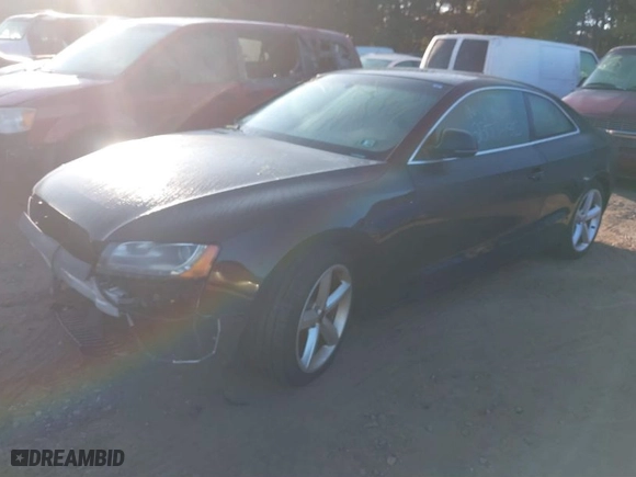 2008 Audi A5 with VIN WAUDK78T38A024461, listed as a IAAI auction lot 40614502 with 137,973 mi miles. Bid and sale history available at carsss.com. Image 2.