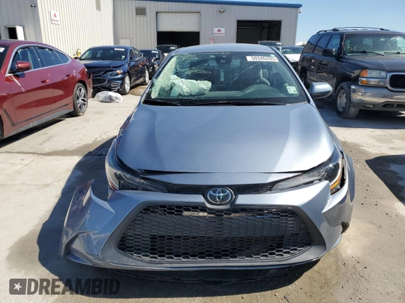 2022 Toyota Corolla LE with VIN 5YFEPMAE7NP383953, listed as a Copart auction lot 50346205 with 18,498 mi miles and Salvage Title. Bid and sale history available at carsss.com. Image 5.