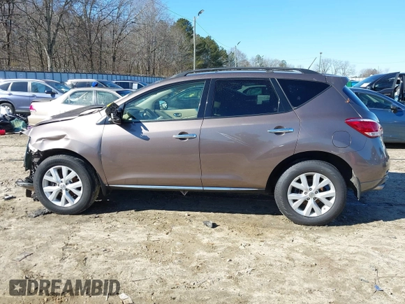 2012 Nissan Murano SL z VIN JN8AZ1MW5CW234106, wystawiony jako IAAI lot #41370913 z przebiegiem 98 860 mil mil oraz . Historia ofert i sprzedaży dostępna na DreamBid. Obrazek 14.