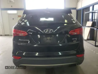 2016 Hyundai Santa Fe z VIN 5XYZT3LB8GG337601, wystawiony jako Copart lot #56130385 z przebiegiem Nie podano mil oraz Szkoda całkowita • Salvage title. Historia ofert i sprzedaży dostępna na DreamBid. Obrazek 6.