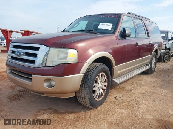 2011 Ford Expedition EL XLT with VIN 1FMJK1H54BEF40456, listed as a IAAI auction lot 42097529 with 209,217 mi miles. Bid and sale history available at carsss.com. Image 17.