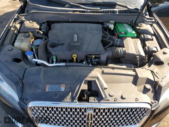 2017 Lincoln MKZ Reserve z VIN 3LN6L5ECXHR624333, wystawiony jako Copart lot #46410065 z przebiegiem 104 092 mil mil oraz Szkoda całkowita • Salvage title. Historia ofert i sprzedaży dostępna na DreamBid. Obrazek 11.