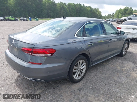 2020 Volkswagen Passat SE with VIN 1VWSA7A37LC022116, listed as a IAAI auction lot 42727604 with 97,271 mi miles and . Bid and sale history available at DreamBid. Image 4.