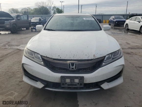 2016 Honda Accord Coupe EX-L with VIN 1HGCT2B85GA005753, listed as a Copart auction lot 49795545 with 298,736 mi miles and Salvage Title. Bid and sale history available at carsss.com. Image 5.
