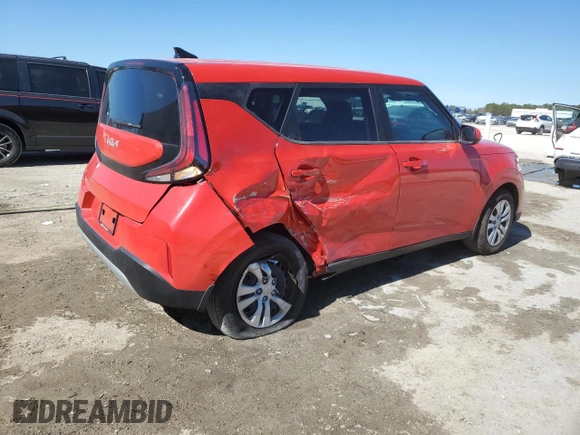 2023 Kia Soul S with VIN KNDJ23AU7P7212848, listed as a Copart auction lot 43771115 with 9,055 mi miles and Salvage Title. Bid and sale history available at carsss.com. Image 3.