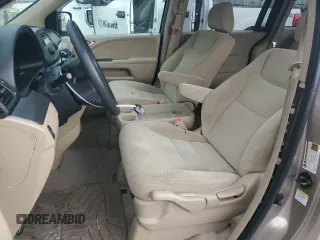 2005 Honda Odyssey LX with VIN 5FNRL382X5B107510, listed as a Copart auction lot 59554905 with 124,393 mi miles and Salvage title. Bid and sale history available at DreamBid. Image 7.