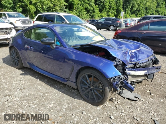 2023 Toyota GR86 Premium with VIN JF1ZNBF1XP8751175, listed as a Copart auction lot 60674184 with 0 mi miles and Salvage Title. Bid and sale history available at carsss.com. Image 4.