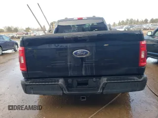 2022 Ford F-150 XL with VIN 1FTMF1E58NKE24645, listed as a Copart auction lot 42051515 with 43,429 mi miles and Salvage Title. Bid and sale history available at DreamBid. Image 6.