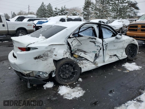 2017 Lexus IS 350 with VIN JTHCE1D27H5013874, listed as a Copart auction lot 78694874 with 54,001 mi miles and Salvage title. Bid and sale history available at DreamBid. Image 3.