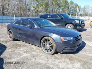 2014 Audi A5 Premium Plus with VIN WAULFAFR3EA021902, listed as a IAAI auction lot 41587032 with 162,385 mi miles and . Bid and sale history available at DreamBid. Image 1.