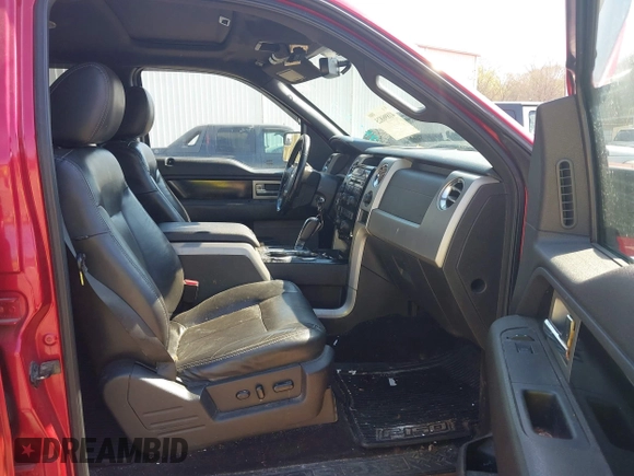 2011 Ford F-150 XLT with VIN 1FTFW1ET5BFC55566, listed as a IAAI auction lot 41896825 with 287,297 mi miles. Bid and sale history available at carsss.com. Image 5.