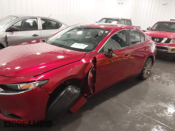 2019 Mazda 3 w/Select with VIN 3MZBPAAL6KM109157, listed as a IAAI auction lot 41396325 with 74,393 mi miles. Bid and sale history available at carsss.com. Image 6.