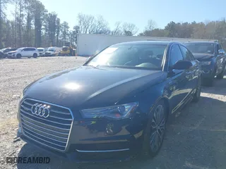 2016 Audi A6 3.0T Premium Plus with VIN WAUFGAFC9GN004863, listed as a IAAI auction lot 41822157 with NaN miles. Bid and sale history available at carsss.com. Image 17.