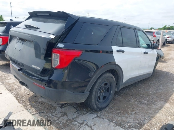 2023 Ford Police Interceptor Utility z VIN 1FM5K8AB5PGC00433, wystawiony jako IAAI lot #42087390 z przebiegiem Nie podano mil oraz . Historia ofert i sprzedaży dostępna na DreamBid. Obrazek 4.