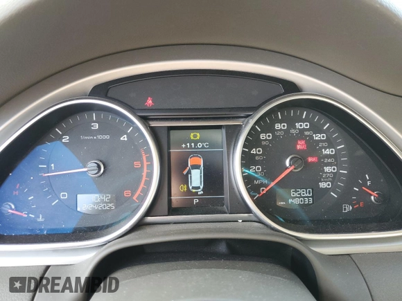 2014 Audi Q7 Prestige with VIN WA1VMAFE9ED015917, listed as a Copart auction lot 46307475 with 148,033 mi miles and Salvage title. Bid and sale history available at DreamBid. Image 9.