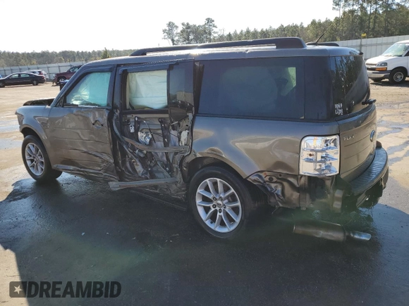 2014 Ford Flex SE with VIN 2FMGK5B85EBD42991, listed as a Copart auction lot 88848975 with 198,899 mi miles and Salvage Title. Bid and sale history available at carsss.com. Image 2.
