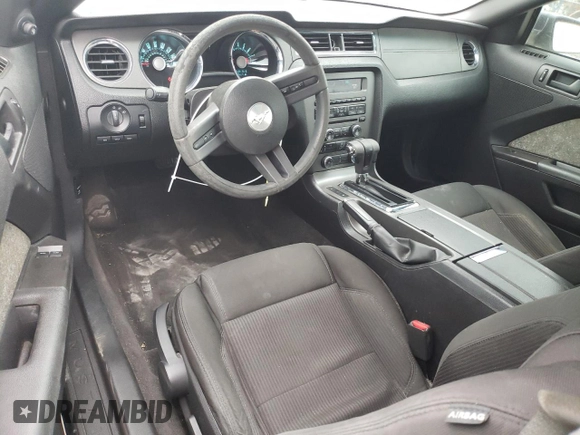 2012 Ford Mustang V6 Premium with VIN 1ZVBP8AM9C5272295, listed as a Copart auction lot 52722335 with 152,716 mi miles and Salvage Title. Bid and sale history available at carsss.com. Image 8.