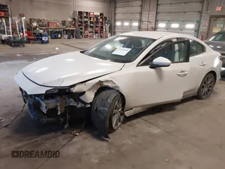 2019 Mazda 3 w/Select with VIN 3MZBPAAL3KM105342, listed as a IAAI auction lot 41443608 with 68,038 mi miles. Bid and sale history available at carsss.com. Image 2.