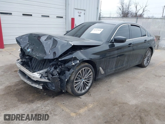 2019 BMW 5 Series 530i xDrive with VIN WBAJA7C50KWW38148, listed as a IAAI auction lot 41707858 with Not Provided miles and . Bid and sale history available at DreamBid. Image 17.