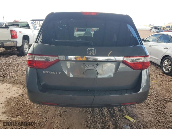 2012 Honda Odyssey LX with VIN 5FNRL5H21CB013296, listed as a Copart auction lot 48512625 with 69,381 mi miles and Salvage Title. Bid and sale history available at carsss.com. Image 6.