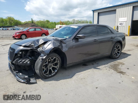 2017 Chrysler 300 S with VIN 2C3CCABG3HH663398, listed as a Copart auction lot 56044465 with 75,657 mi miles and Salvage Title. Bid and sale history available at DreamBid. Image 1.