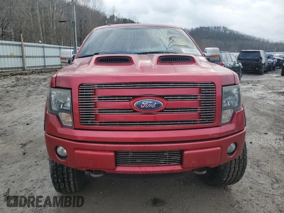 2012 Ford F-150 XL with VIN 1FTFW1EF1CFA97075, listed as a Copart auction lot 47039765 with 0 mi miles and Salvage Title. Bid and sale history available at carsss.com. Image 5.