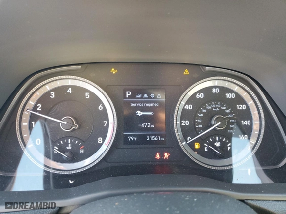 2021 Hyundai Sonata SE with VIN 5NPEG4JAXMH116931, listed as a Copart auction lot 49949535 with 31,561 mi miles and Salvage Title. Bid and sale history available at carsss.com. Image 9.
