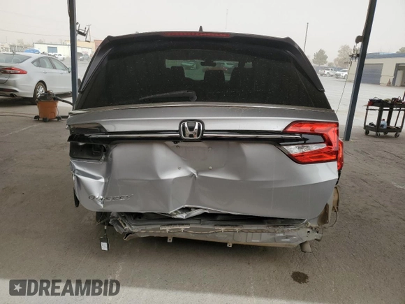 2022 Honda Odyssey EX-L with VIN 5FNRL6H75NB059962, listed as a Copart auction lot 51464615 with 40,608 mi miles and Salvage Title. Bid and sale history available at DreamBid. Image 6.