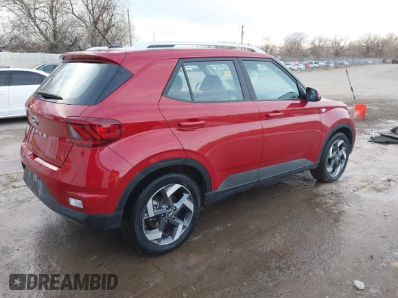 2023 Hyundai Venue SEL with VIN KMHRC8A35PU220898, listed as a IAAI auction lot 40873887 with 24,994 mi miles and . Bid and sale history available at DreamBid. Image 4.