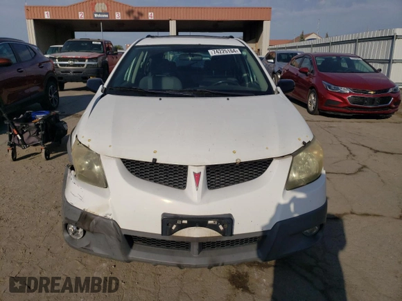 2003 Pontiac Vibe with VIN 5Y2SL62813Z478613, listed as a Copart auction lot 74225164 with 115,390 mi miles and Salvage Title. Bid and sale history available at carsss.com. Image 5.