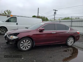 2013 Honda Accord EX-L with VIN 1HGCR2F82DA071858, listed as a Copart auction lot 55749865 with 89,042 mi miles and Salvage Title. Bid and sale history available at DreamBid. Image 1.