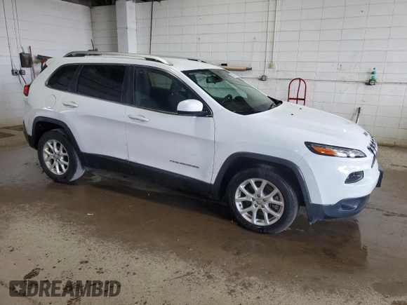 2017 Jeep Cherokee Latitude with VIN 1C4PJLCB9HD233423, listed as a Copart auction lot 53133315 with 113,150 mi miles and Salvage Title. Bid and sale history available at carsss.com. Image 4.