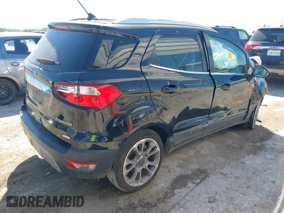 2018 Ford EcoSport Titanium z VIN MAJ3P1VEXJC197154, wystawiony jako IAAI lot #42252881 z przebiegiem 99 808 mil mil oraz . Historia ofert i sprzedaży dostępna na DreamBid. Obrazek 4.