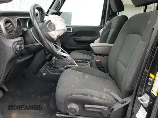 2020 Jeep Wrangler Unlimited Sport S with VIN 1C4HJXDN1LW198880, listed as a Copart auction lot 57817025 with Not provided miles and Salvage title. Bid and sale history available at DreamBid. Image 7.
