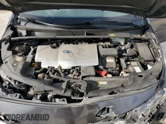 2017 Toyota Prius Plus with VIN JTDKARFP7H3047745, listed as a Copart auction lot 42968605 with 130,131 mi miles and Salvage title. Bid and sale history available at DreamBid. Image 12.