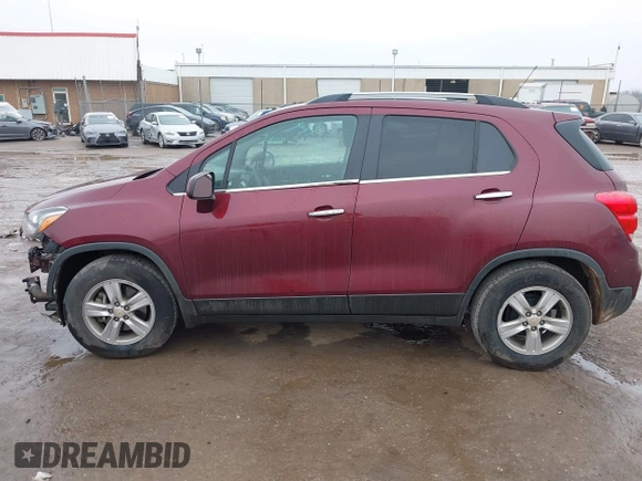 2017 Chevrolet Trax LT with VIN 3GNCJLSB3HL159787, listed as a IAAI auction lot 41450041 with 147,972 mi miles. Bid and sale history available at carsss.com. Image 15.