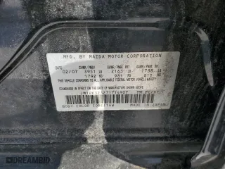 2007 Mazda Mazda3 s Touring with VIN JM1BK323271714907, listed as a Copart auction lot 45210465 with 304,518 mi miles and Salvage Title. Bid and sale history available at carsss.com. Image 13.