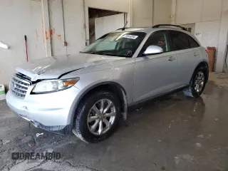 2007 Infiniti FX35 with VIN JNRAS08W17X210146, listed as a Copart auction lot 79544894 with 229,828 mi miles and Salvage Title. Bid and sale history available at carsss.com. Image 1.