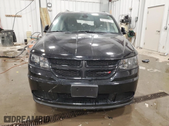 2018 Dodge Journey SE with VIN 3C4PDCAB4JT443325, listed as a Copart auction lot 88728015 with 98,387 mi miles and Non Repairable. Bid and sale history available at carsss.com. Image 5.