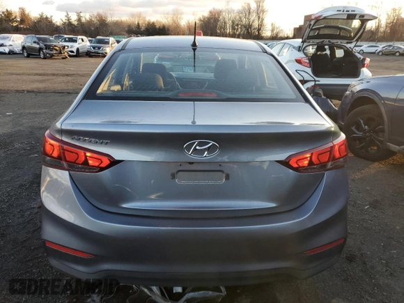 2019 Hyundai Accent SE with VIN 3KPC24A32KE070505, listed as a Copart auction lot 82677124 with 102,432 mi miles and Salvage Title. Bid and sale history available at carsss.com. Image 6.