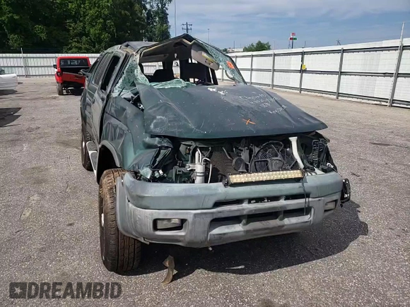 2001 Nissan Xterra XE with VIN 5N1ED28Y31C541085, listed as a Copart auction lot 57450195 with Not provided miles and Salvage title. Bid and sale history available at DreamBid. Image 13.